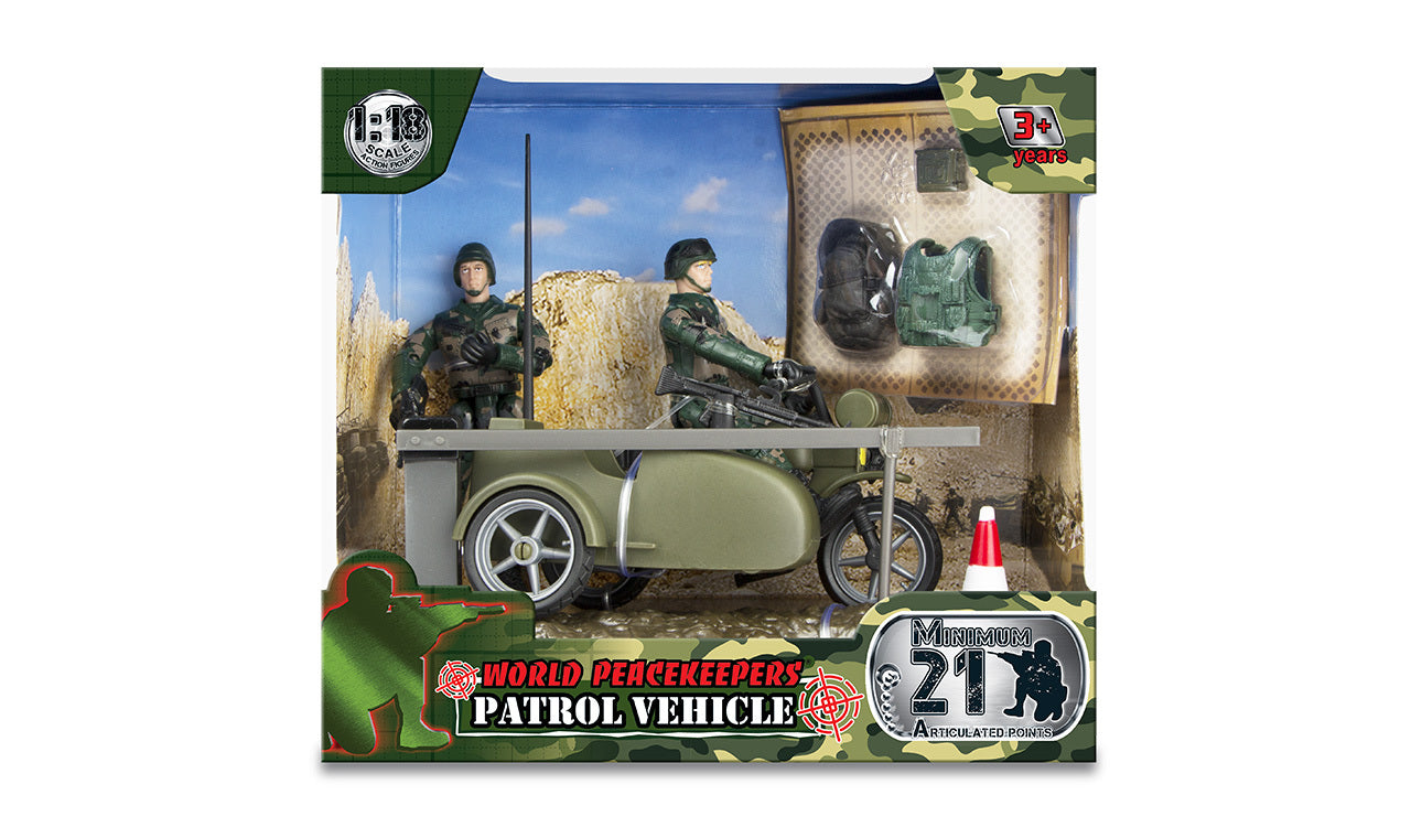 WORLD PEACEKEEPERS PATROL VEHICLE ASSORTMENT - Toyworld Frankston