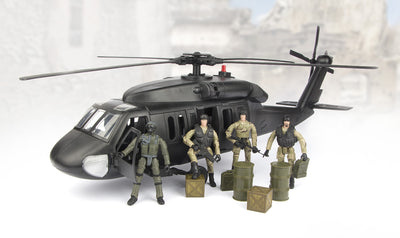 WPK BLACK HAWK HELICOPTER 1:18 - Toyworld Frankston