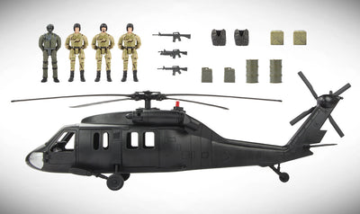 WPK BLACK HAWK HELICOPTER 1:18 - Toyworld Frankston