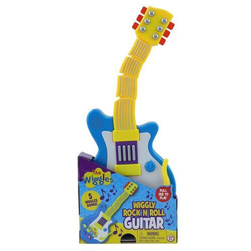 THE WIGGLES WIGGLY GUITAR - Toyworld Frankston