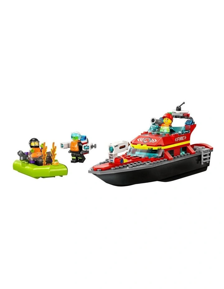 LEGO 60373 CITY FIRE RESCUE BOAT