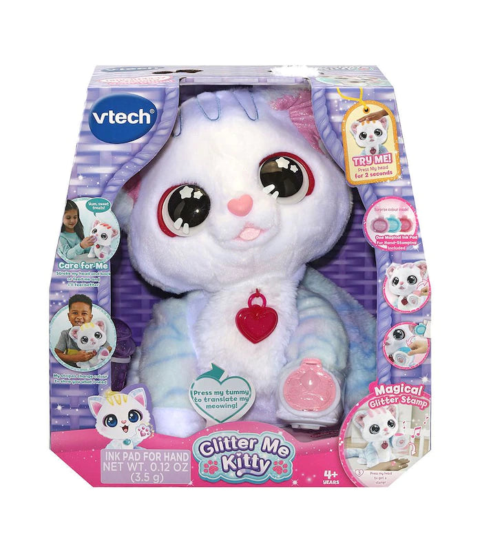VT GLITTER ME KITTY - Toyworld Frankston
