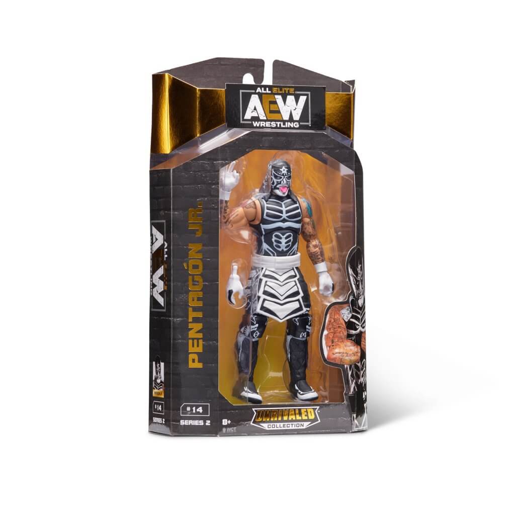 ALL ELITE WRESTLING 1 FIGURE PACK UNRIVALED  PENTAGON JR - Toyworld Frankston