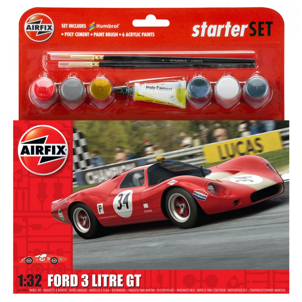 AIRFIX 1:32 FORD 3 LITRE GT - Toyworld Frankston