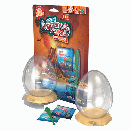 AQUA DRAGONS - JURASSIC EGGSPRESS BLISTER - Toyworld Frankston