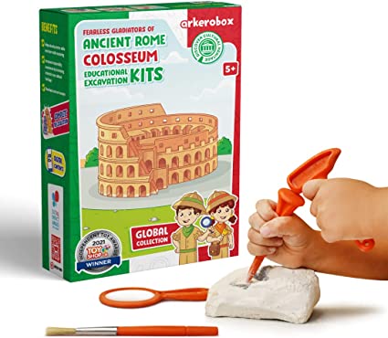 ARKEROBOX EDUCATIONAL EXCAVATION KIT - ANCIENT ROME - COLOSSEUM