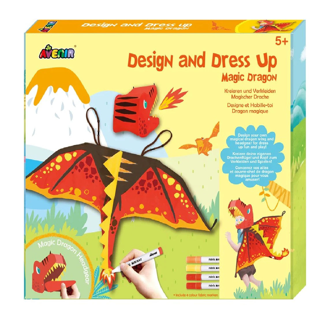 AVENIR DESIGN AND DRESS UP MAGIC DRAGON - Toyworld Frankston