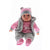 BABY DOLL SOPHIA PINK/GREY