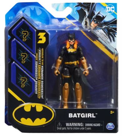 BATMAN 4" FIGURES ASSORT - BATGIRL - Toyworld Frankston