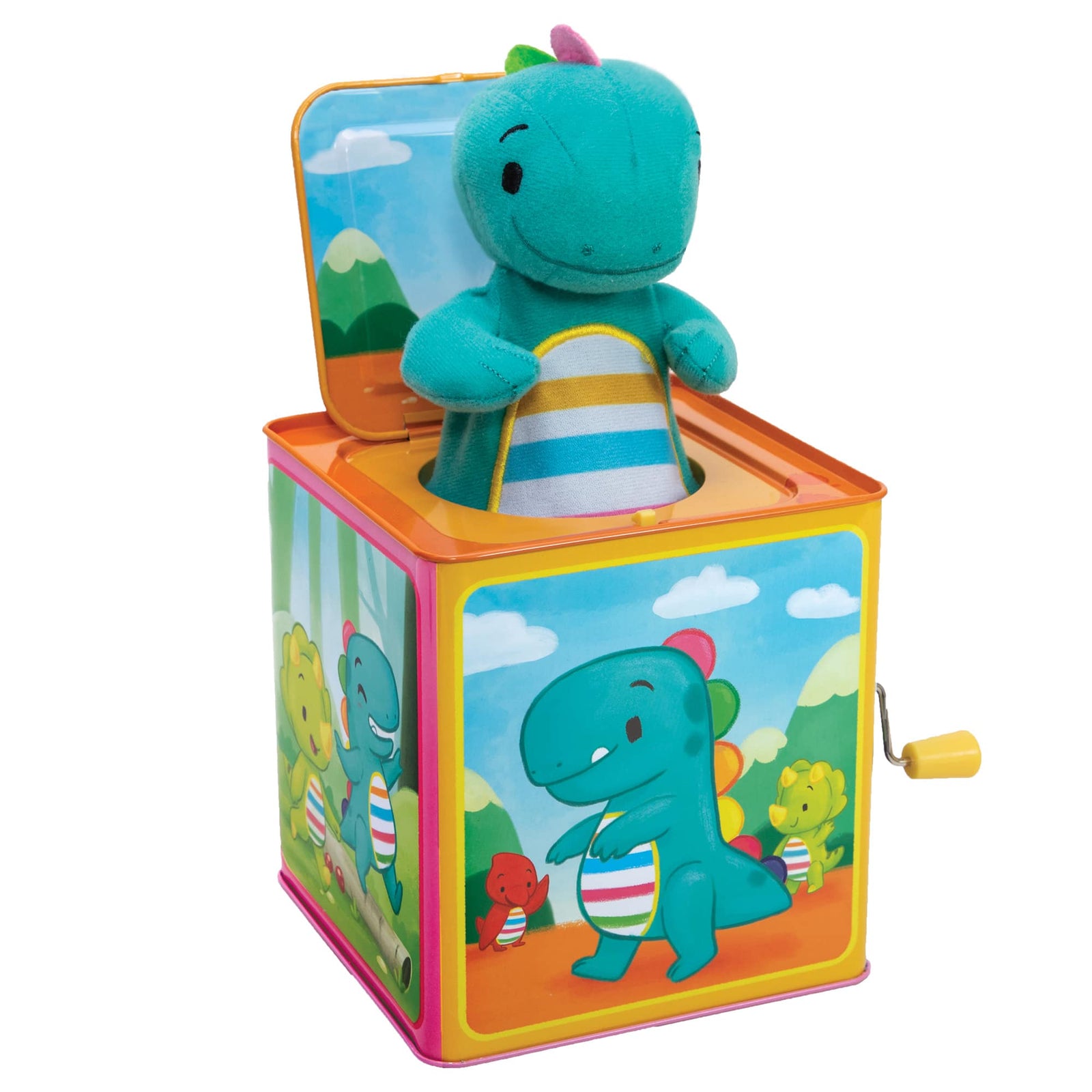 SCHYLLING JACK IN THE BOX BABY DINO - Toyworld Frankston