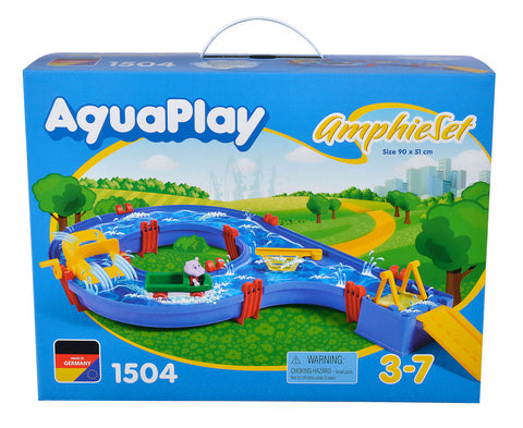 AQUAPLAY 1504 - AMPHIE SET WATER COURSE - Toyworld Frankston