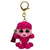 TY BEANIE BOO MINI - PATSY POODLE PINK CLIP