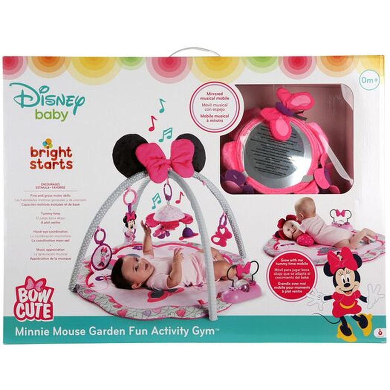 BRIGHT STARTS MINNIE MOUSE ACTIVITY GYM - Toyworld Frankston