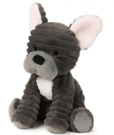 DOG:BULLDOG VELVET 25CM - Toyworld Frankston