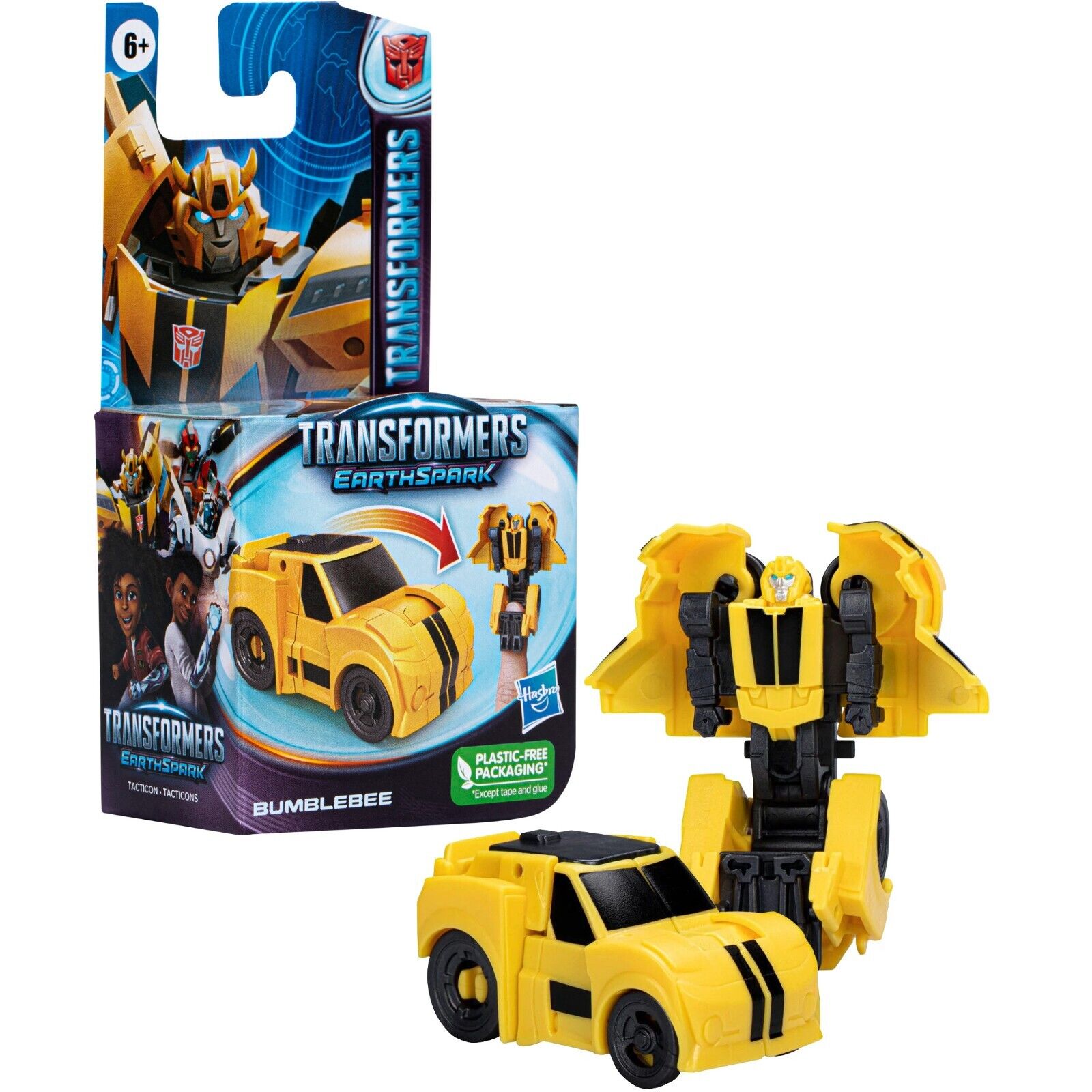 TRANSFORMERS EARTHSPARK TACTICON ASSORTED - BUMBLEBEE - Toyworld Frankston