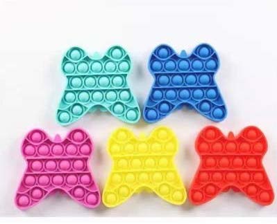 POP IT FIDGET TOY BUTTERFLY SHAPE ASSORTED - Toyworld Frankston