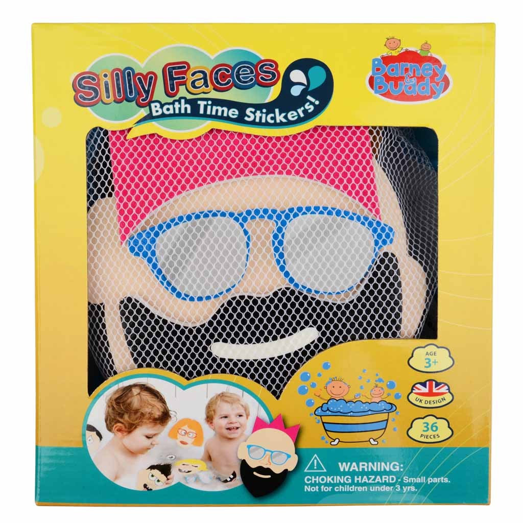 BATH TIME STICKERS SILLY FACES - Toyworld Frankston