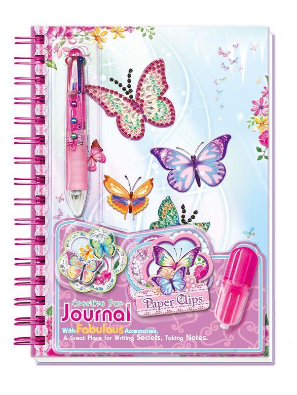 BUTTERFLY CREATIVE JOURNAL SET - Toyworld Frankston