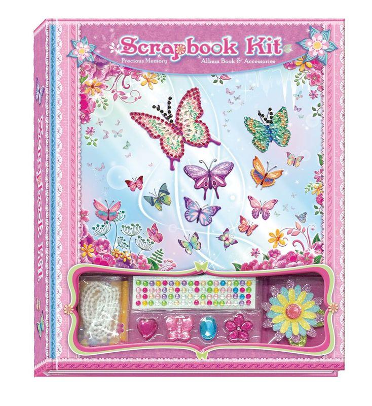 BUTTERFLY SCRAPBOOK KIT - Toyworld Frankston