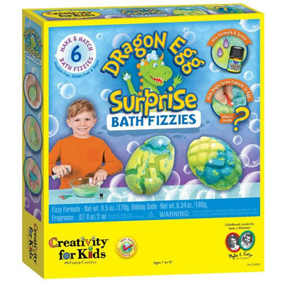 CREATIVITY FOR KIDS DRAGON EGG BATH FIZZIES