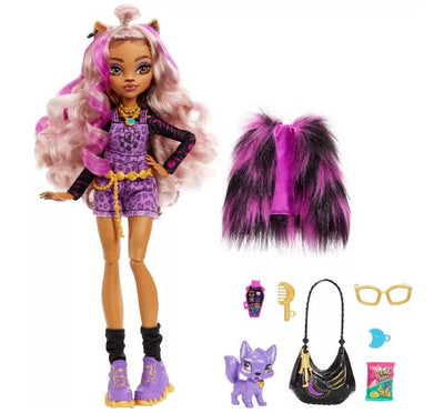 MONSTER HIGH DOLL CLAWDEEN WOLF - Toyworld Frankston