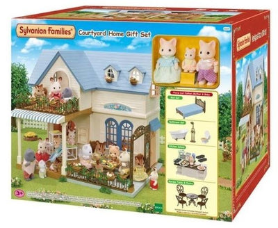 SYLVANIAN FAMILIES COURTYARD HOME GIFT SET - Toyworld Frankston