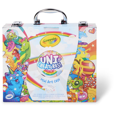 CRAYOLA UNI CREATURES MINI ART CASE - Toyworld Frankston