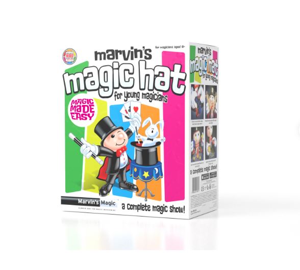 MARVINS MAGIC MAGIC HAT FOR YOUNG MAGICIANS 150 MAGIC TRICKS