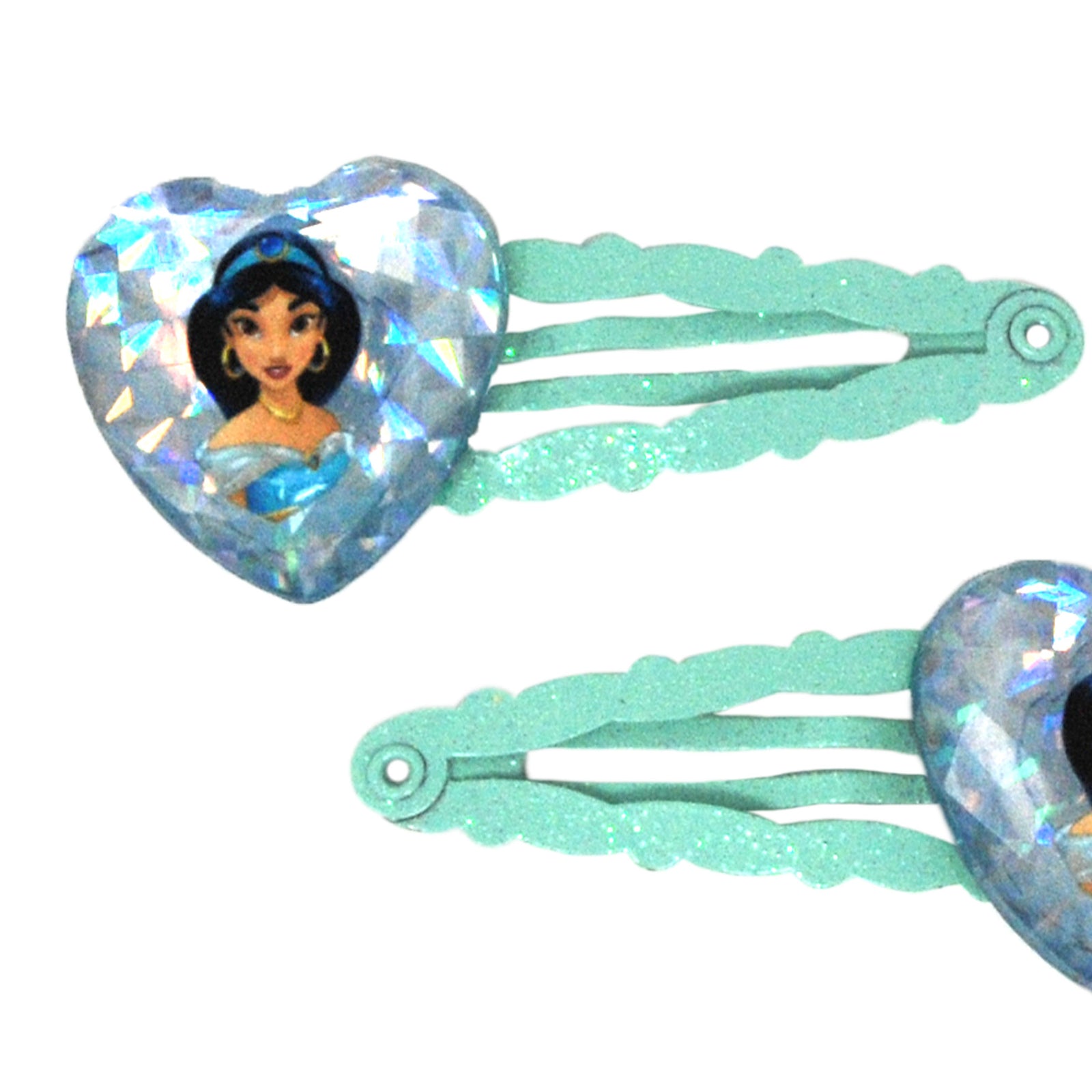 PINK POPPY - JASMINE HEART GEM SNAPCLIPS - Toyworld Frankston