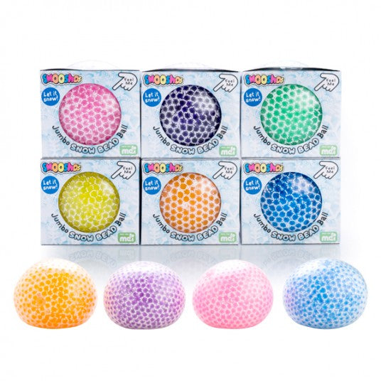SMOOSHOS JUMBO GEL BEAD SNOW - Toyworld Frankston
