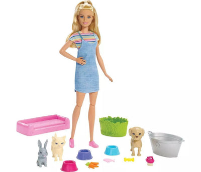 BARBIE FALL FEATURE PET (BLONDE) - Toyworld Frankston