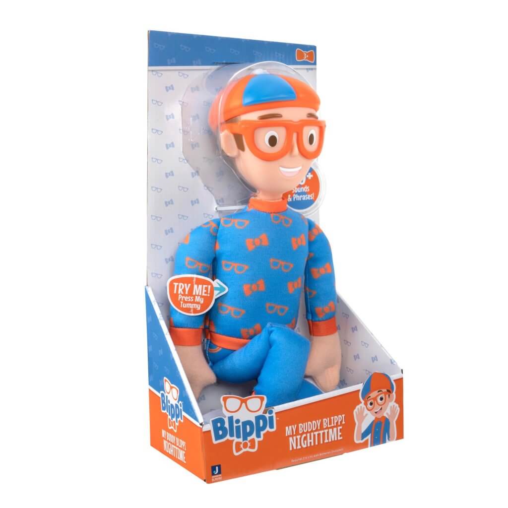 BLIPPI PLUSH - MY BUDDY BLIPPI NIGHTTIME