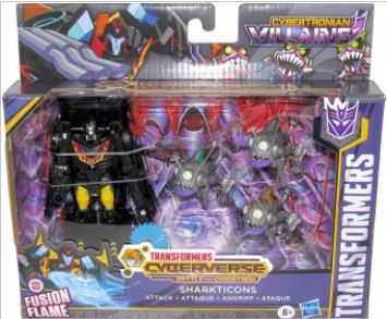 TRANSFORMERS CYBERVERSE SHARKTICONS ATTACK - Toyworld Frankston