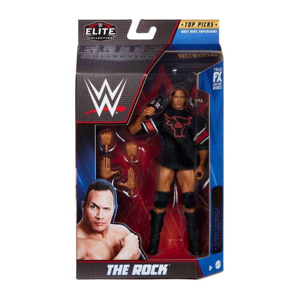 WWE ELITE TOP PICKS THE ROCK - Toyworld Frankston