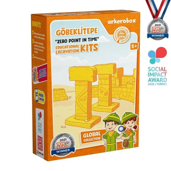 ARKEROBOX  EDUCATIONAL EXCAVATION KIT - GOBEKLITEPE - Toyworld Frankston