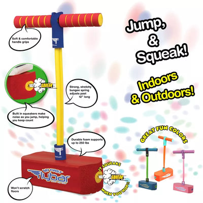 MY FIRST FLYBAR JUMP AND SQUEAK POGO HOPPER - Toyworld Frankston