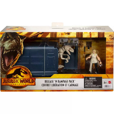 JURASSIC WORLD DOMINION RELEASE N RAMPAGE PACK - Toyworld Frankston