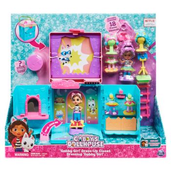 GABBY DOLLHOUSE - GABBY GIRL DRESS UP CLOSET - Toyworld Frankston