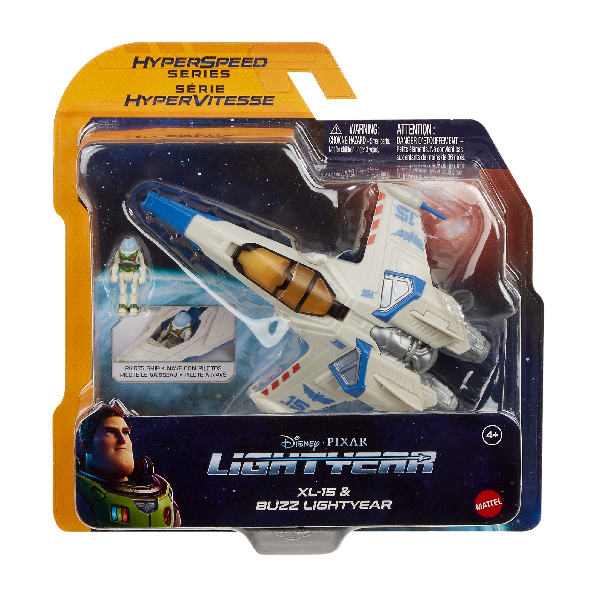 LIGHTYEAR FLIGHT SPACE SHIP ASST - XL-15& BUZZ LIGHTYEAR - Toyworld Frankston