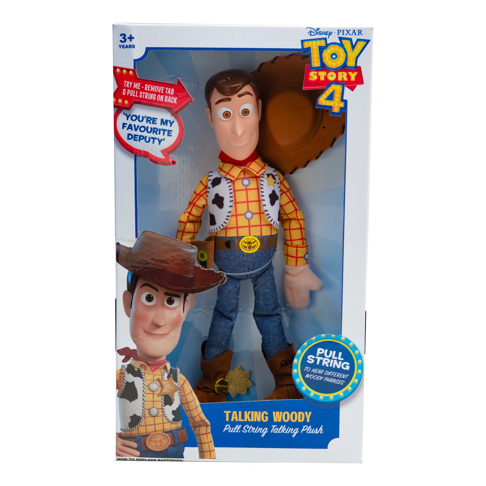 TOY STORY TALKING PLUSH WOODY - Toyworld Frankston