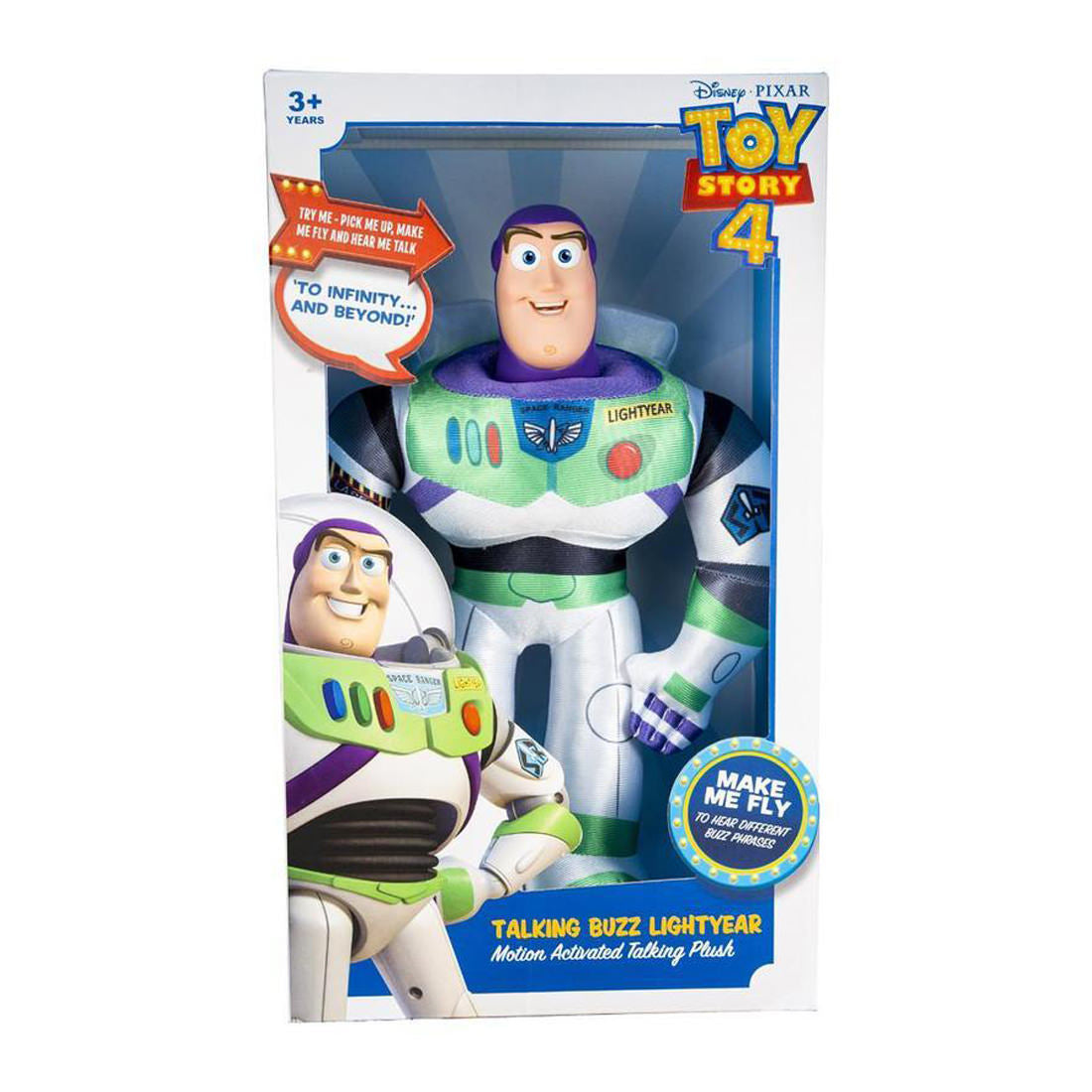 TOY STORY TALKING PLUSH BUZZ - Toyworld Frankston