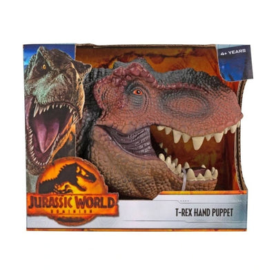 JURASSIC WORLD TREX HAND PUPPET - Toyworld Frankston