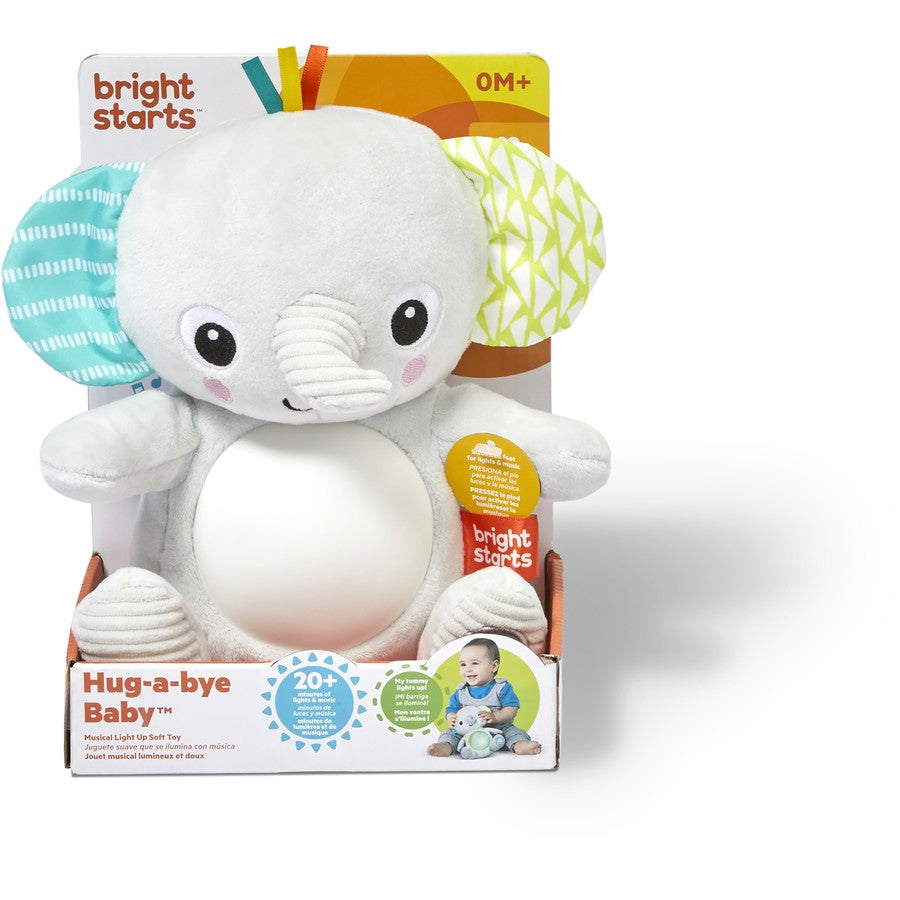 BRIGHT STARTS HUG-A-BYE BABY ELEPHANT