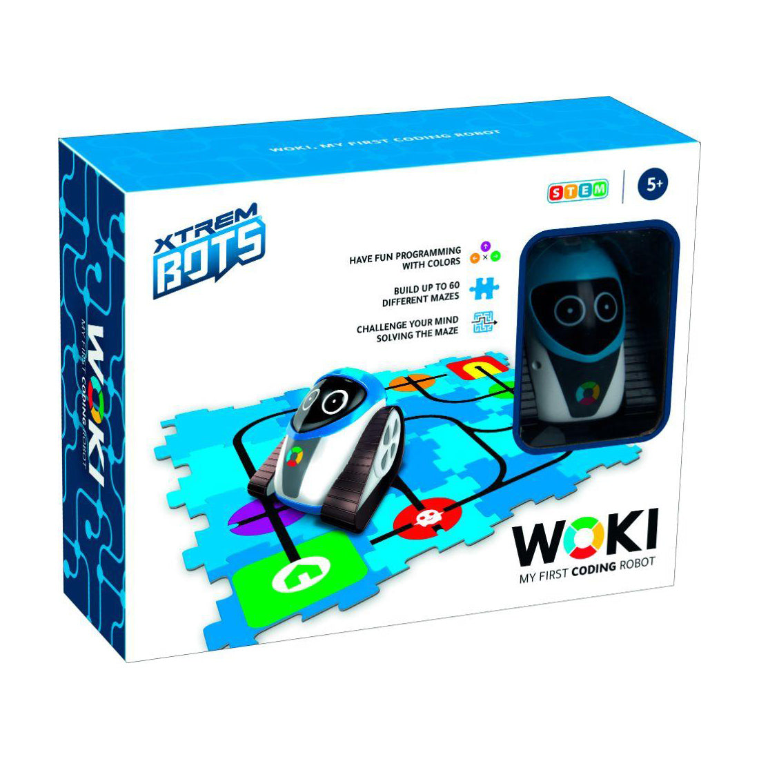 XTREM BOTS - WOKI: MY FIRST CODING ROBOT - Toyworld Frankston