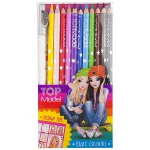 TOP MODEL PENCILS BASIC COLOURS - Toyworld Frankston