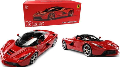 BBURAGO 1:18 FERRARI SIGNATURE LAFERRARI - RED - Toyworld Frankston