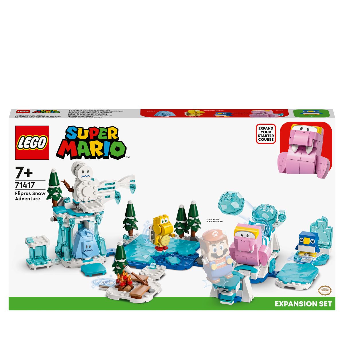 LEGO 71417 SUPER MARIO FLIPRUS SNOW ADVENTURE EXPANSION SET - Toyworld Frankston