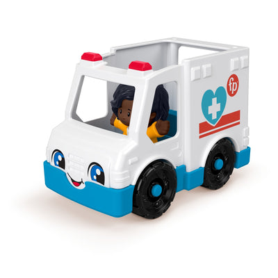LITTLE PEOPLE SMALL VEHICLE: AMBULANCE - Toyworld Frankston