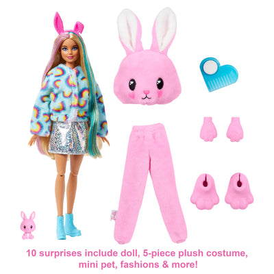 BARBIE CUTIE REVEAL - PINK BUNNY - Toyworld Frankston