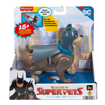 DC SUPERPETS TALKING PET FIGURE ASST - ACE - Toyworld Frankston